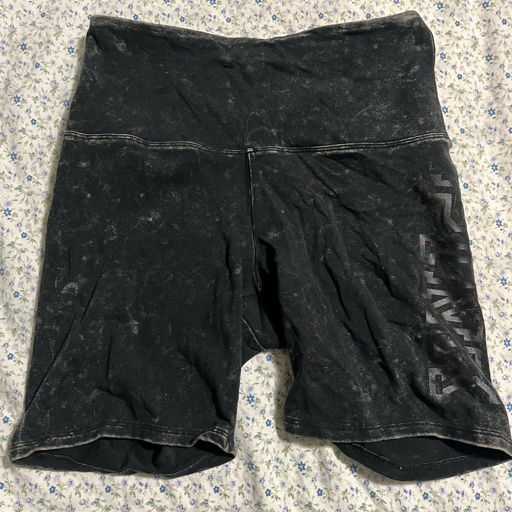 PINK Victoria's Secret Black Bike Shorts with Stretchy Fit